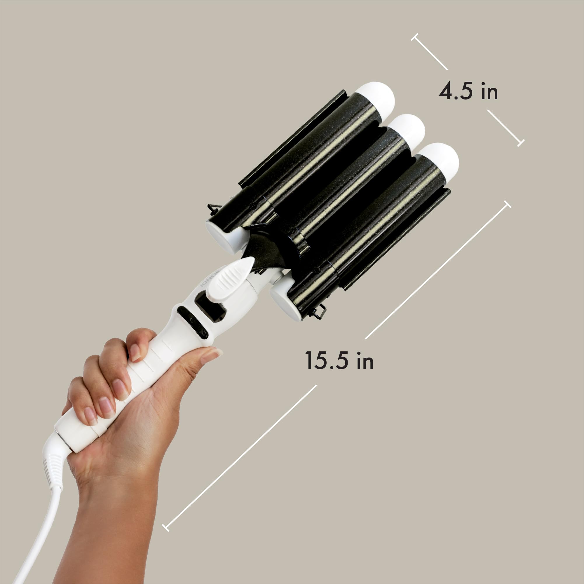 BONDIBOOST temperature control display highlighting instant heat-up convenience