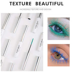 Bonnie Choice 9-Color Mascara Set black wand application — smooth glide, easy daily use
