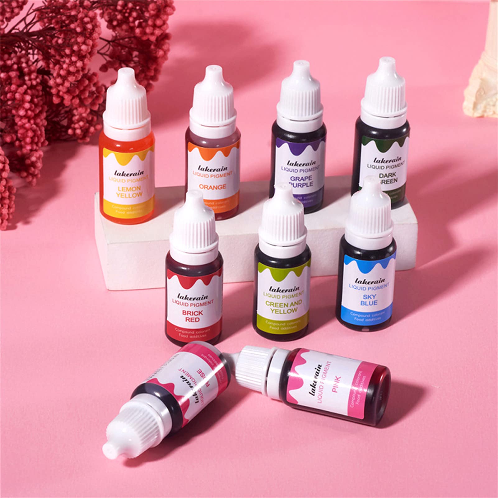 Bonnie Choice easy measuring and mixing setup for personalized lip gloss.