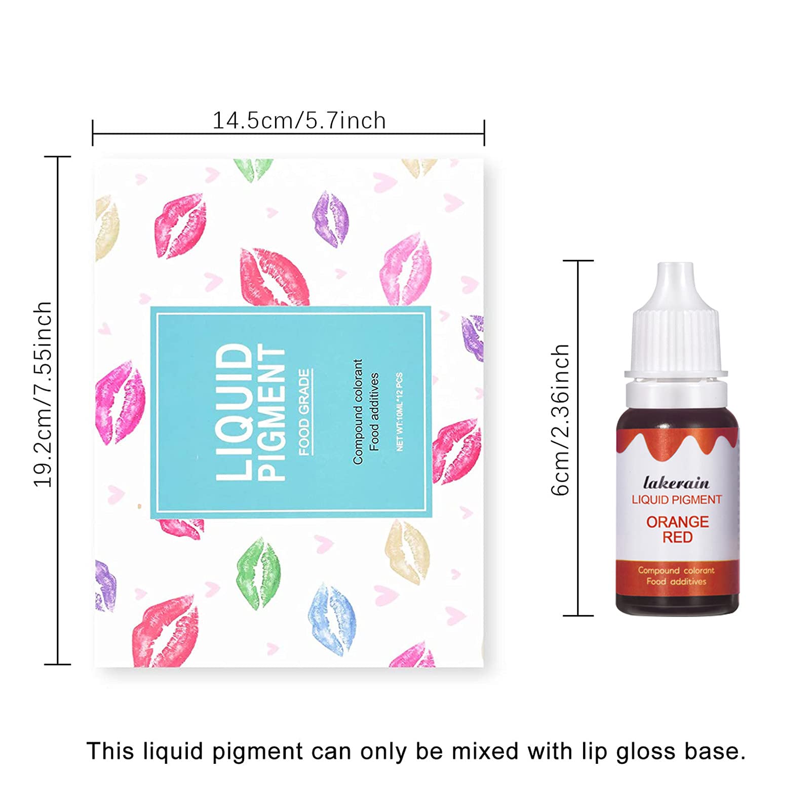 Bonnie Choice pigment swatches on gloss base demonstrate color depth.