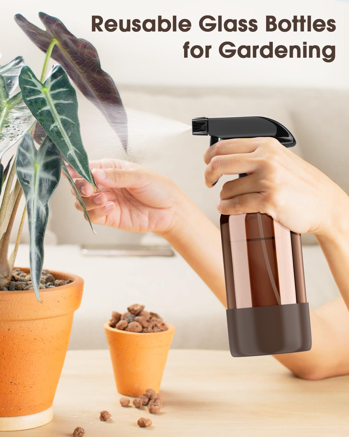 Bontip-2pack-bottle-set is ideal for pairing skincare, cleaning, and aromatherapy routines.