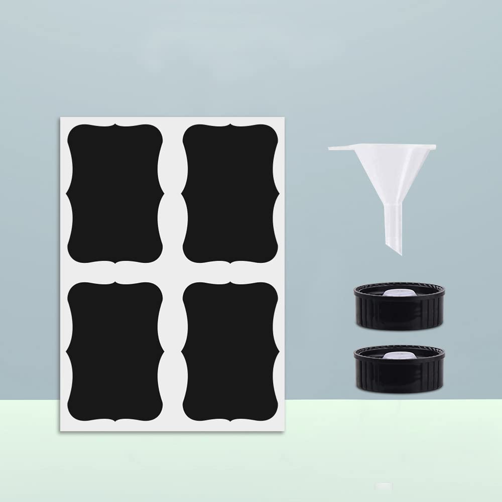 Eco-friendly design emphasizes reusable glass over disposable plastic.