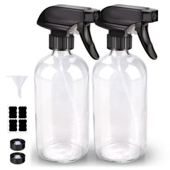 Bontip clear spray bottle nozzle closeup showing precise trigger