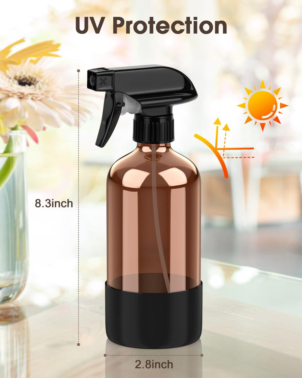 Bontip adjustable fine-mist nozzle demonstrates precise control for skincare and cleaning.