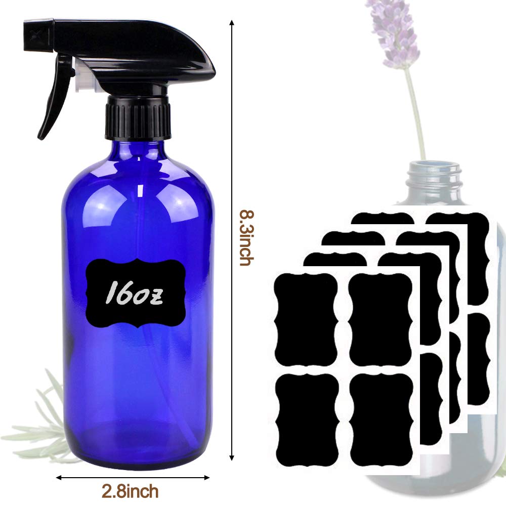 Lid and nozzle assembly on Bontip bottle ensures secure, spill-free spraying.