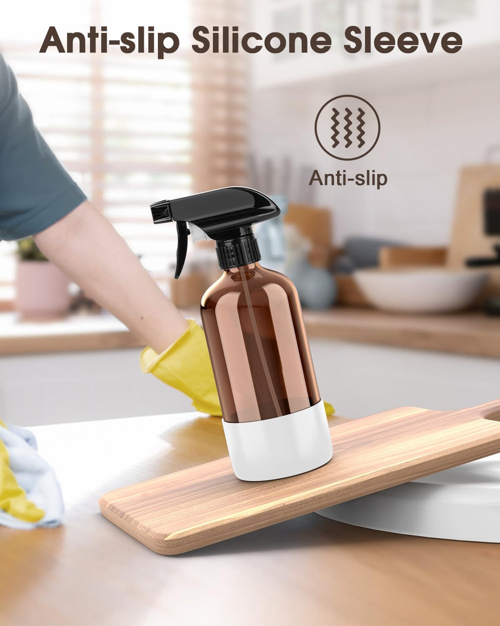 Bontip stylish amber glass bottle design for home, office, and professional use.