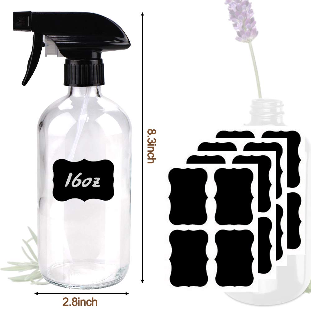 Bontip UV protected glass bottle preserves essential oils against light