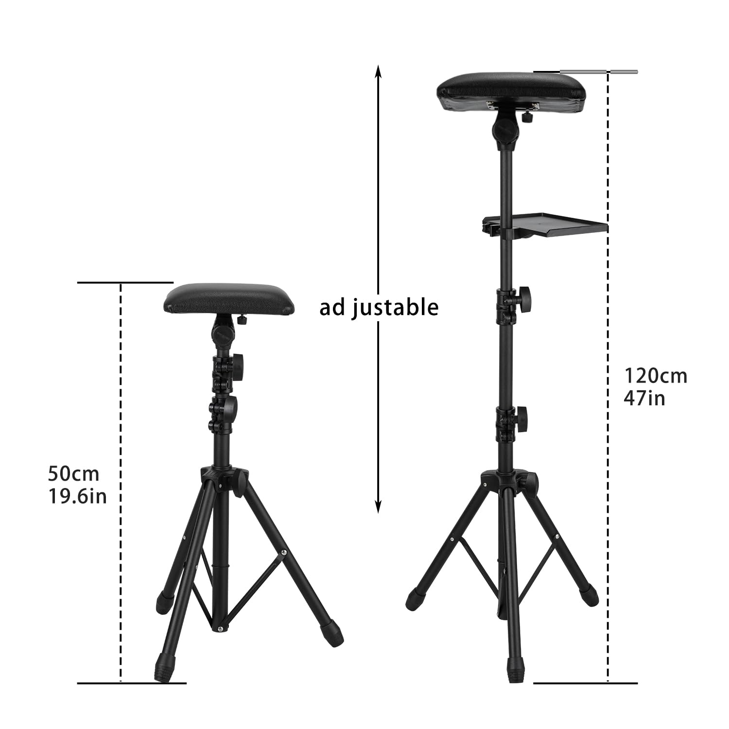 BONTOP tattoo arm-rest adjustable height supports versatile artist setups