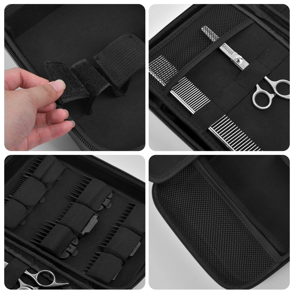 Boobowl barber bag sturdy handle for effortless transport between jobs.