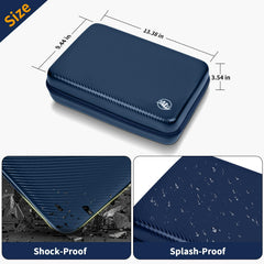 Boobowl travel case top cover illustrates tool protection during transit and storage.