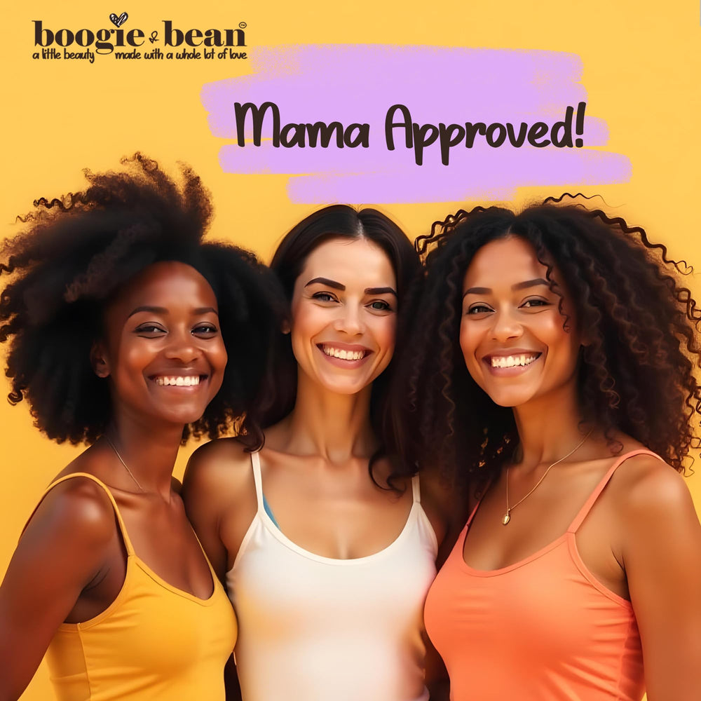 Boogie and Bean Kids after-styling look with smooth soft curls