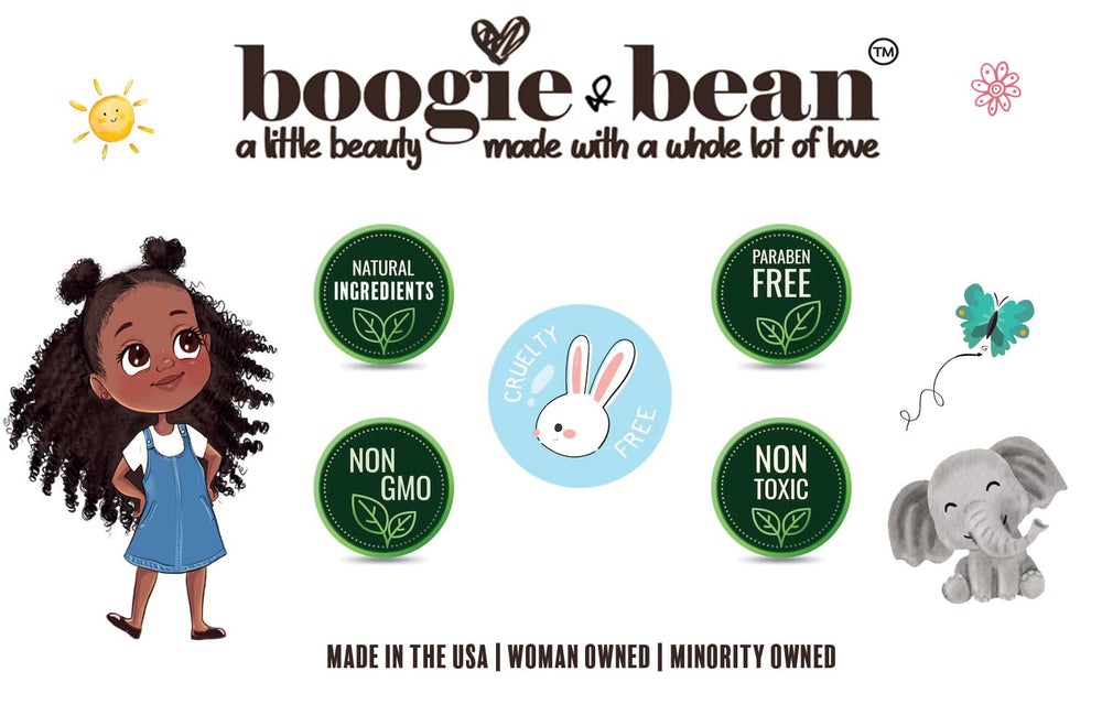 Boogie and Bean Loc retwist application scene for moisturized, manageable hair