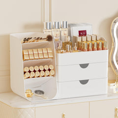Booklov makeup organizer vanity brush holder keeps brushes neatly within reach