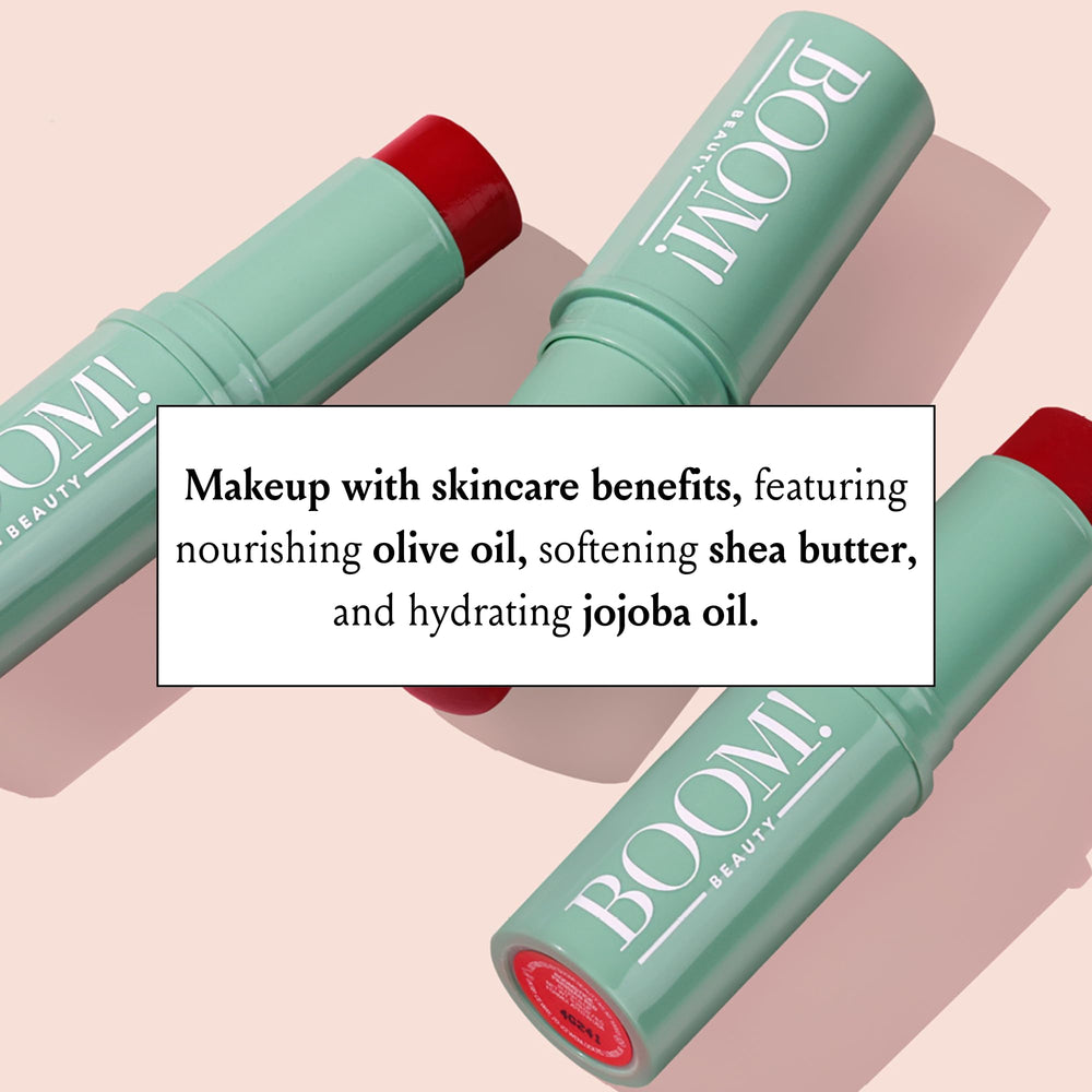 Travel-friendly size keeps Boom Stick handy for quick color boosts.
