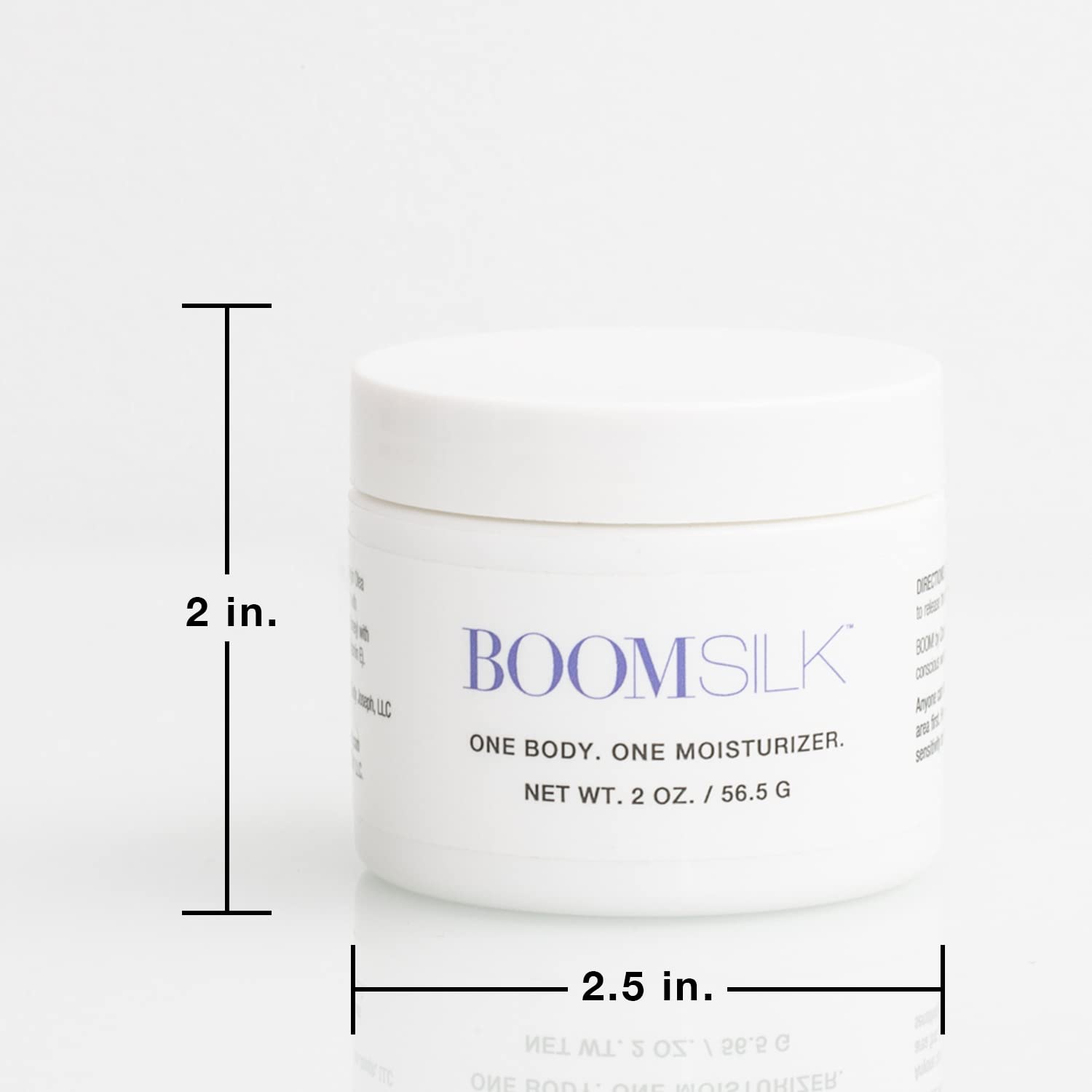 Boomsilk ingredients layout reveals five-pure-ingredient clean formula.