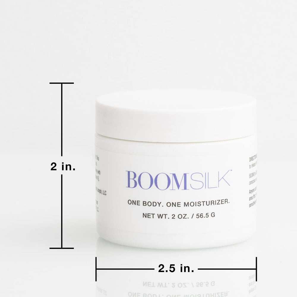 Boomsilk ingredients layout reveals five-pure-ingredient clean formula.