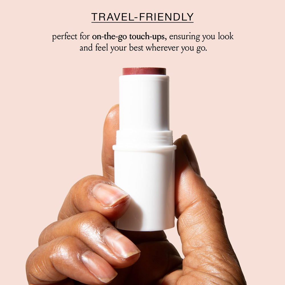 Compact packaging designed for convenient purse storage and effortless access.