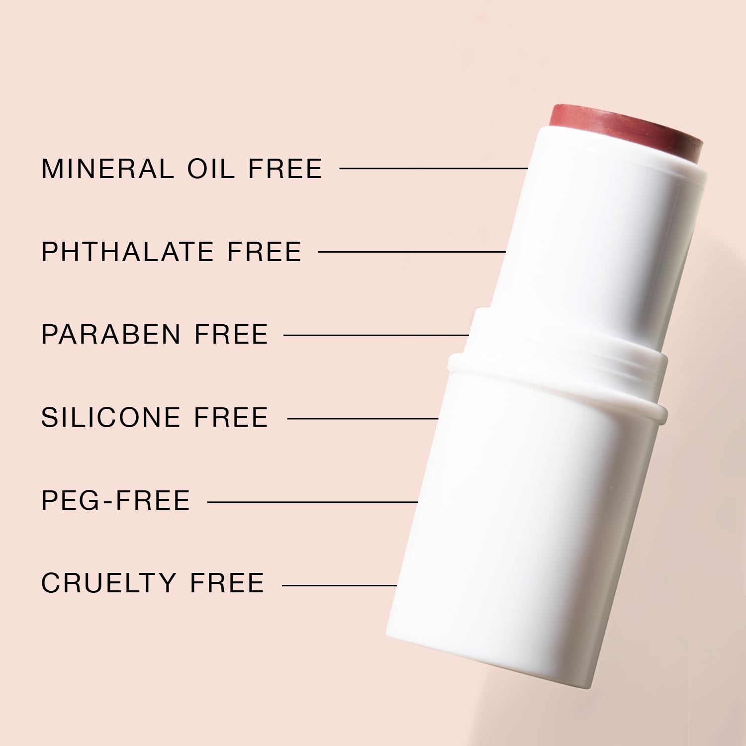Eye application illustrates quick, brush-free color payoff.