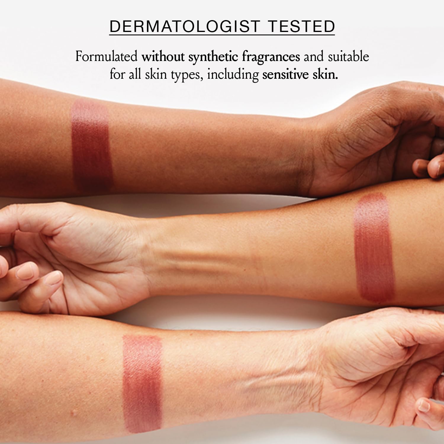 Pocket-size packaging enables on-the-go touch-ups for fresh color.