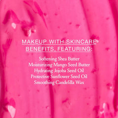 BOOM! Boomstick Peony Pink cheek tint for a youthful glow.
