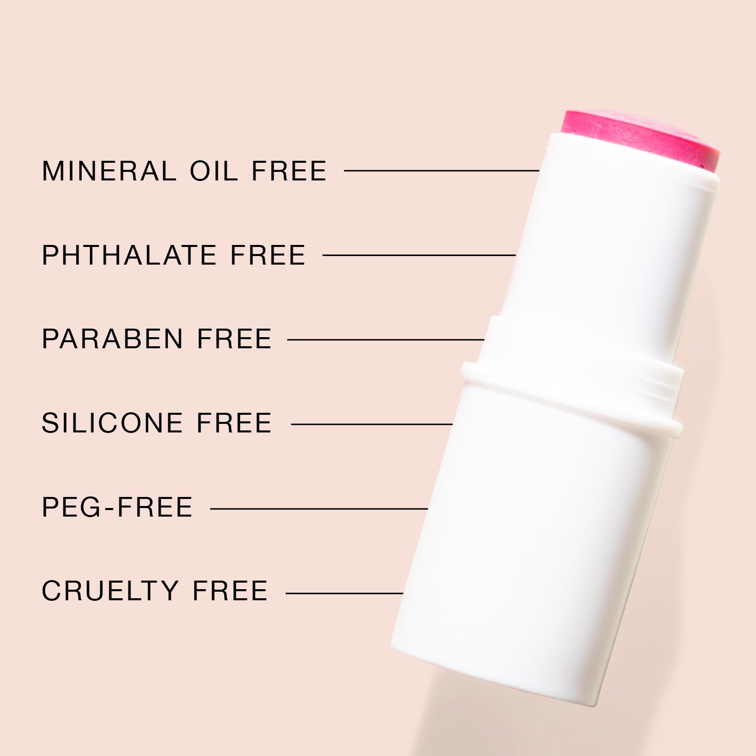 BOOM! Boomstick Peony Pink on-the-go color in a compact.