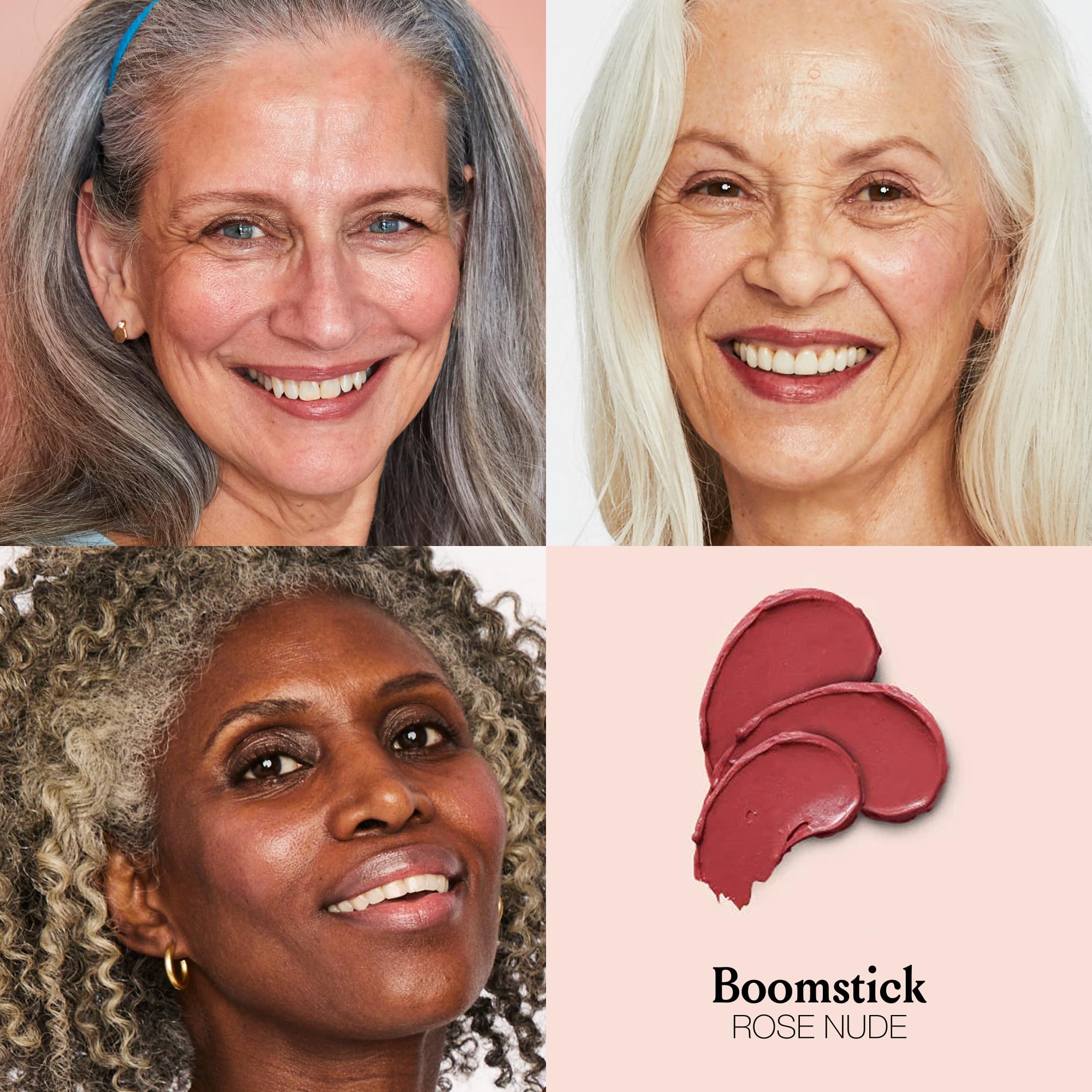 BOOM! Boomstick Rose Nude pocket-size pack ideal for on-the-go touch-ups.