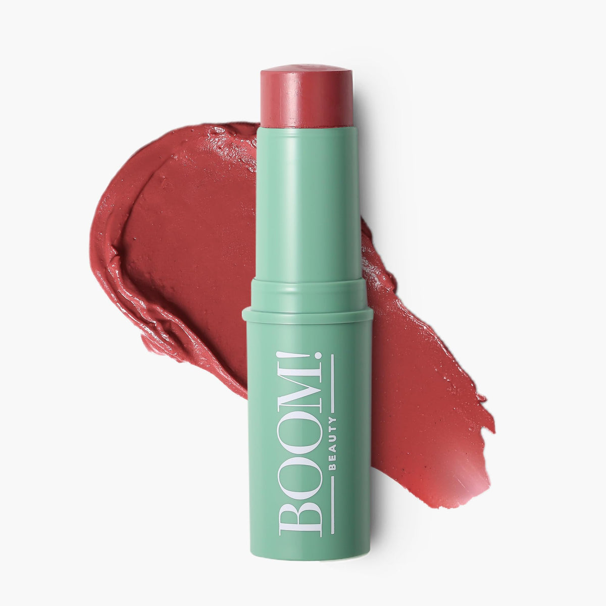 BOOM! Boomstick Rose Nude texture closeup for smooth blending and buildable color.