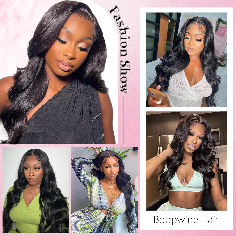 Boopwine 4x4 closure ideal for wedding or party looks.