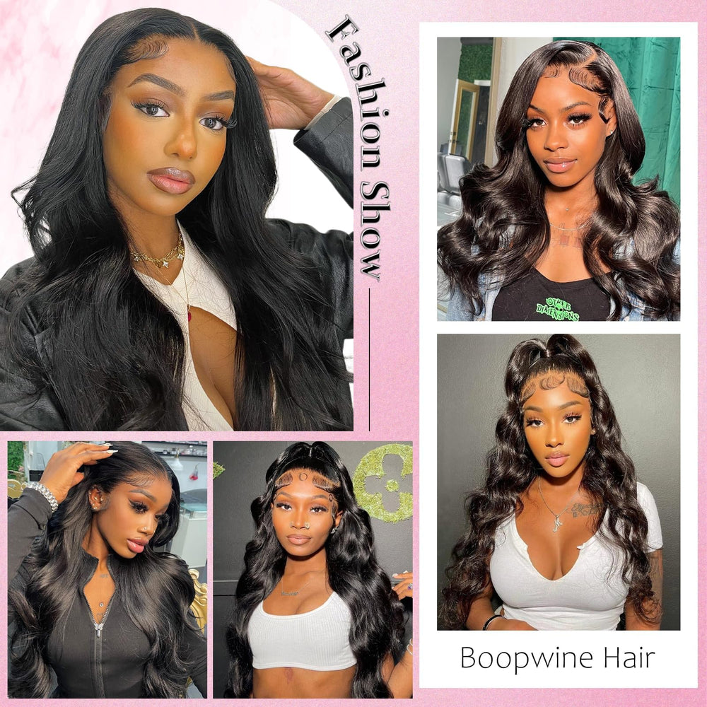 Boopwine braiding-styles view suggests easy braid and updo options with secure lace.