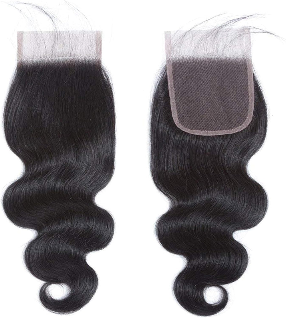 Boopwine HD lace closure closeup showing baby hairs for a natural hairline.