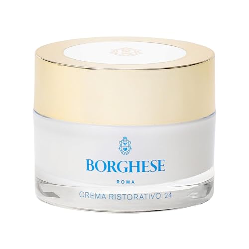 Borghese Crema Ristorativo-24 clinically tested label highlight conveys trust