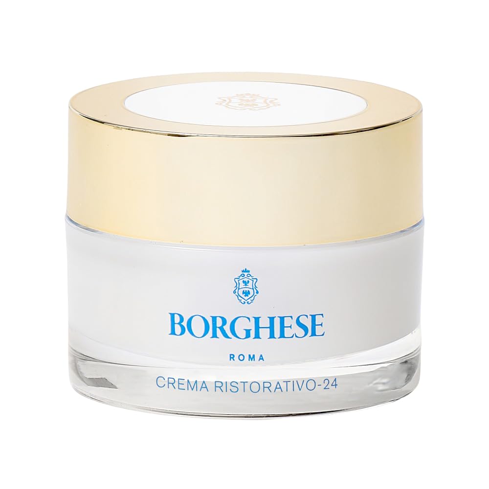 Borghese Crema Ristorativo-24 moisturizer pack shot for all day hydration