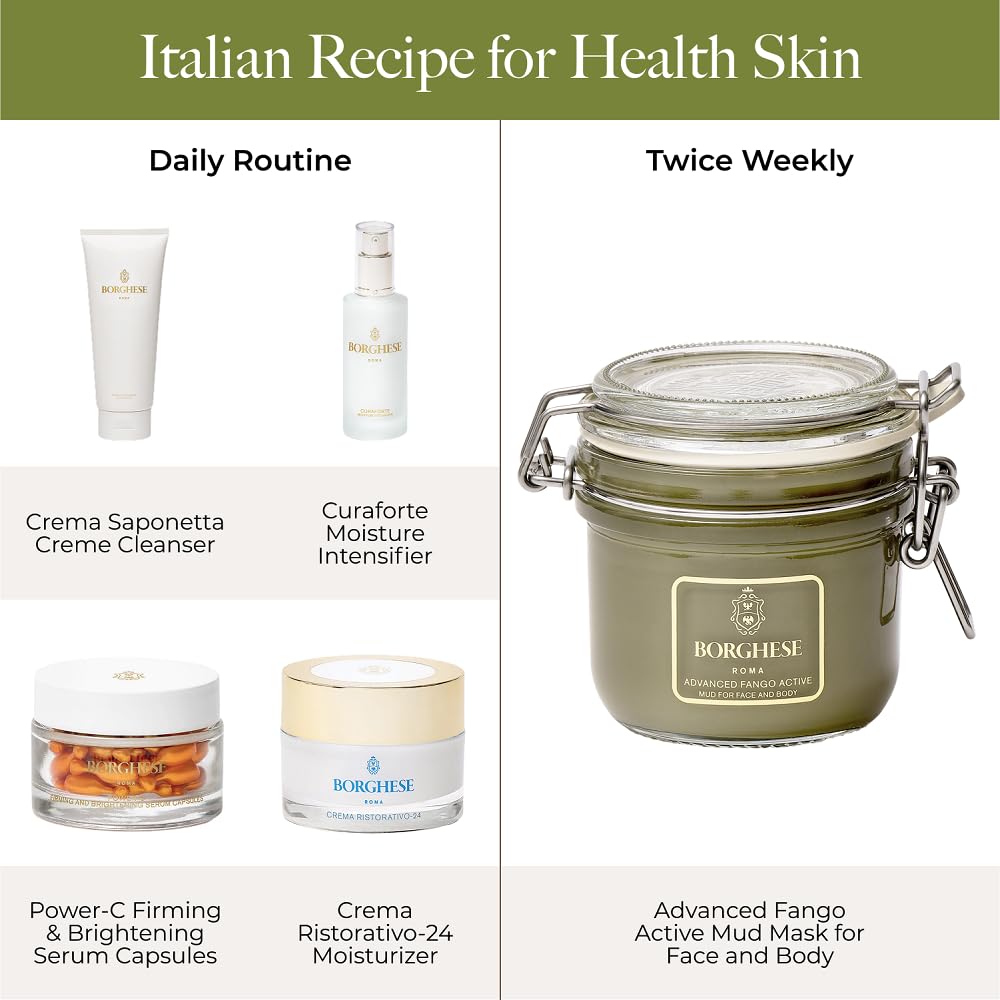 Borghese Crema Saponetta texture refinement achieved through gentle sea salt action.