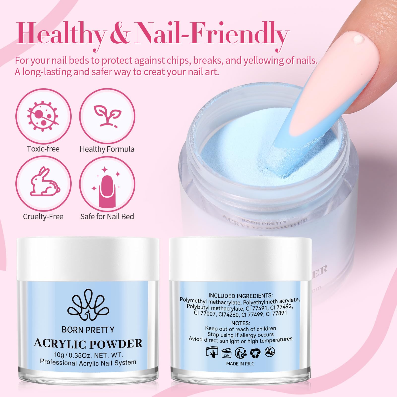 Born Pretty kit suits home DIY and salon use