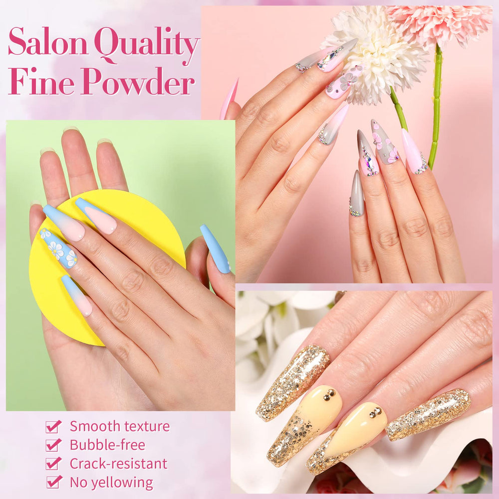 Born Pretty gift-worthy acrylic powder kit for home or salon use