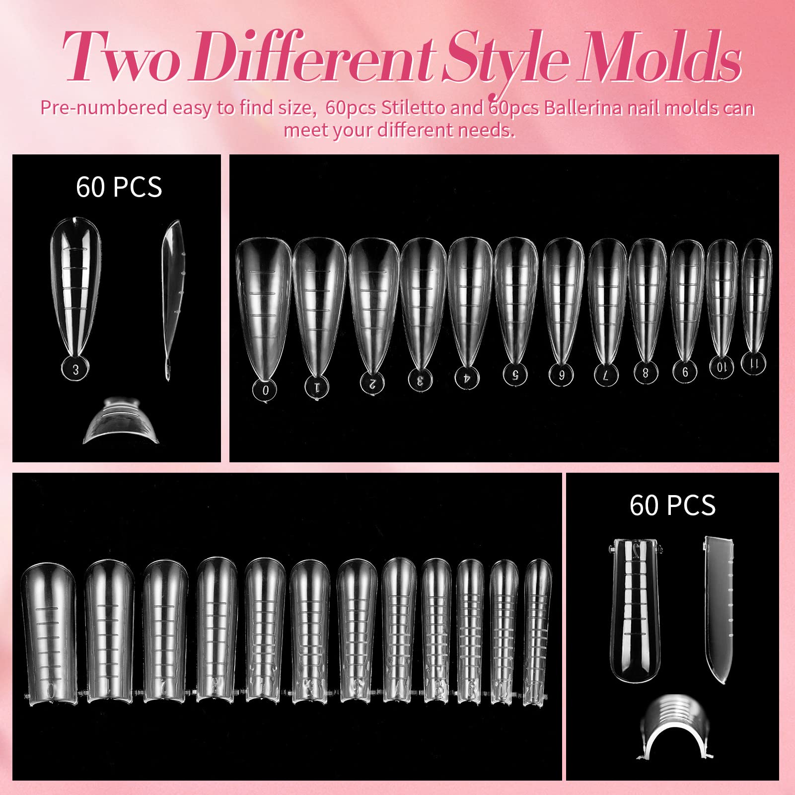 Born Pretty base-top gel duo: durable finish with two-in-one coating.