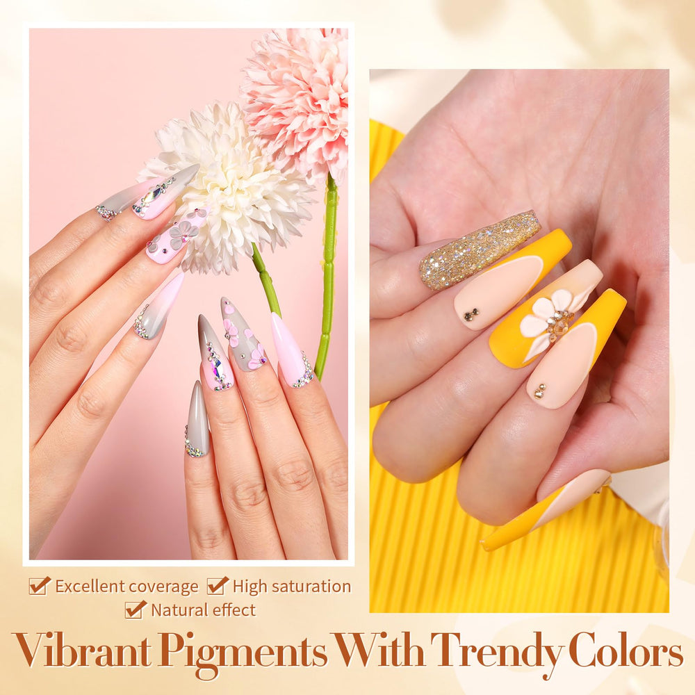 Born Pretty chip-resistant long-lasting powder for durable manicures