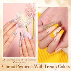 Born Pretty chip-resistant long-lasting powder for durable manicures