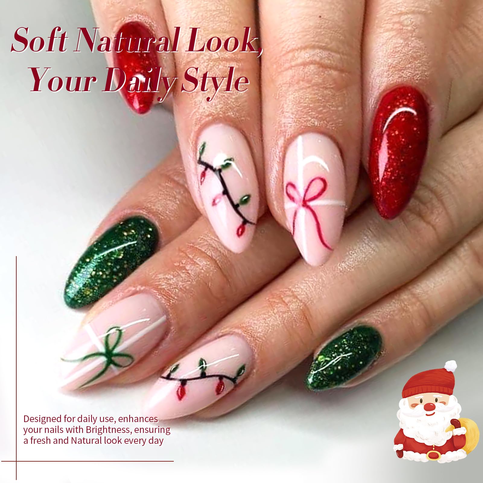 Born Pretty Christmas gel nail polish burgundy wine bottle for rich, sophisticated fall and winter looks.