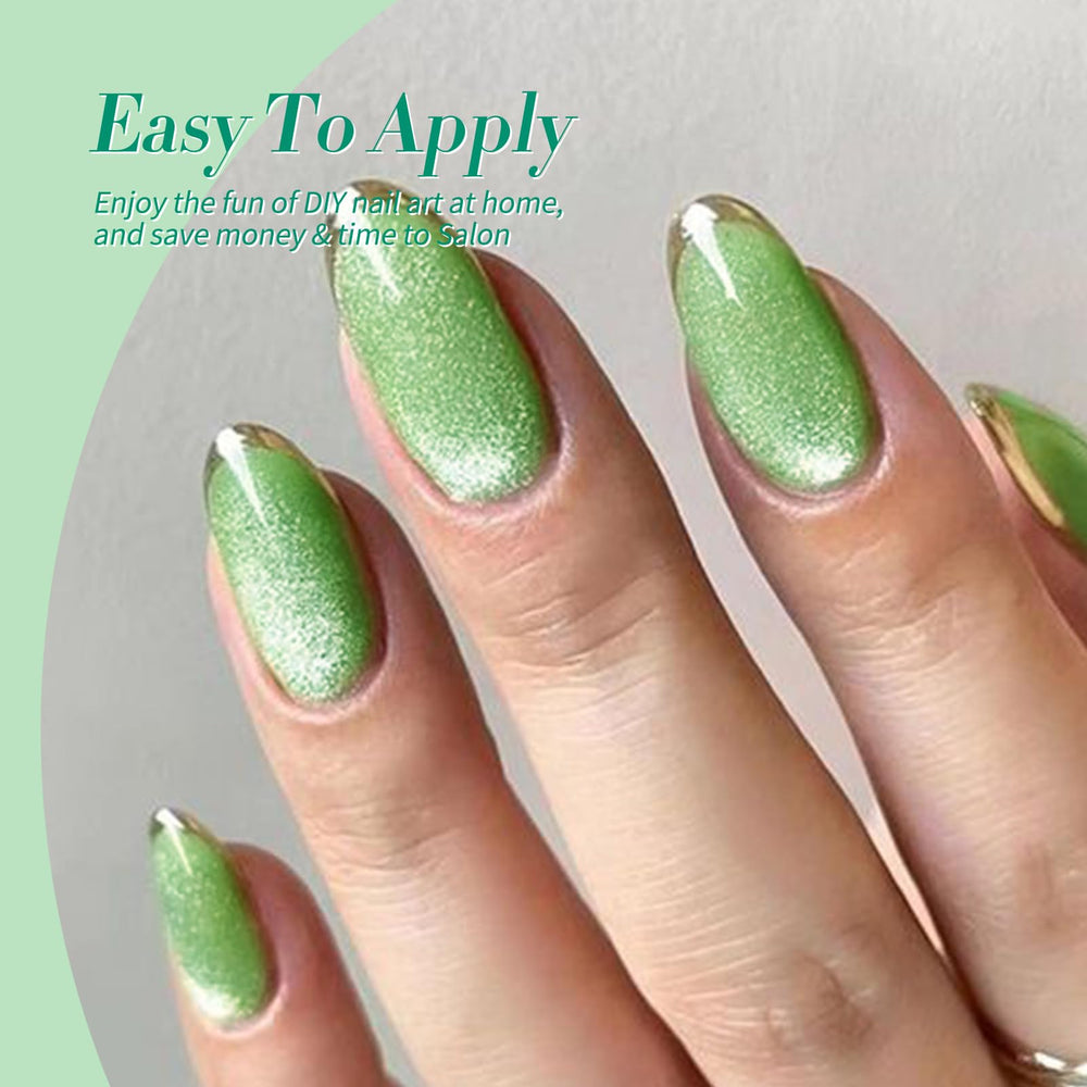 Born Pretty easy application and LED/UV curing for fast results.