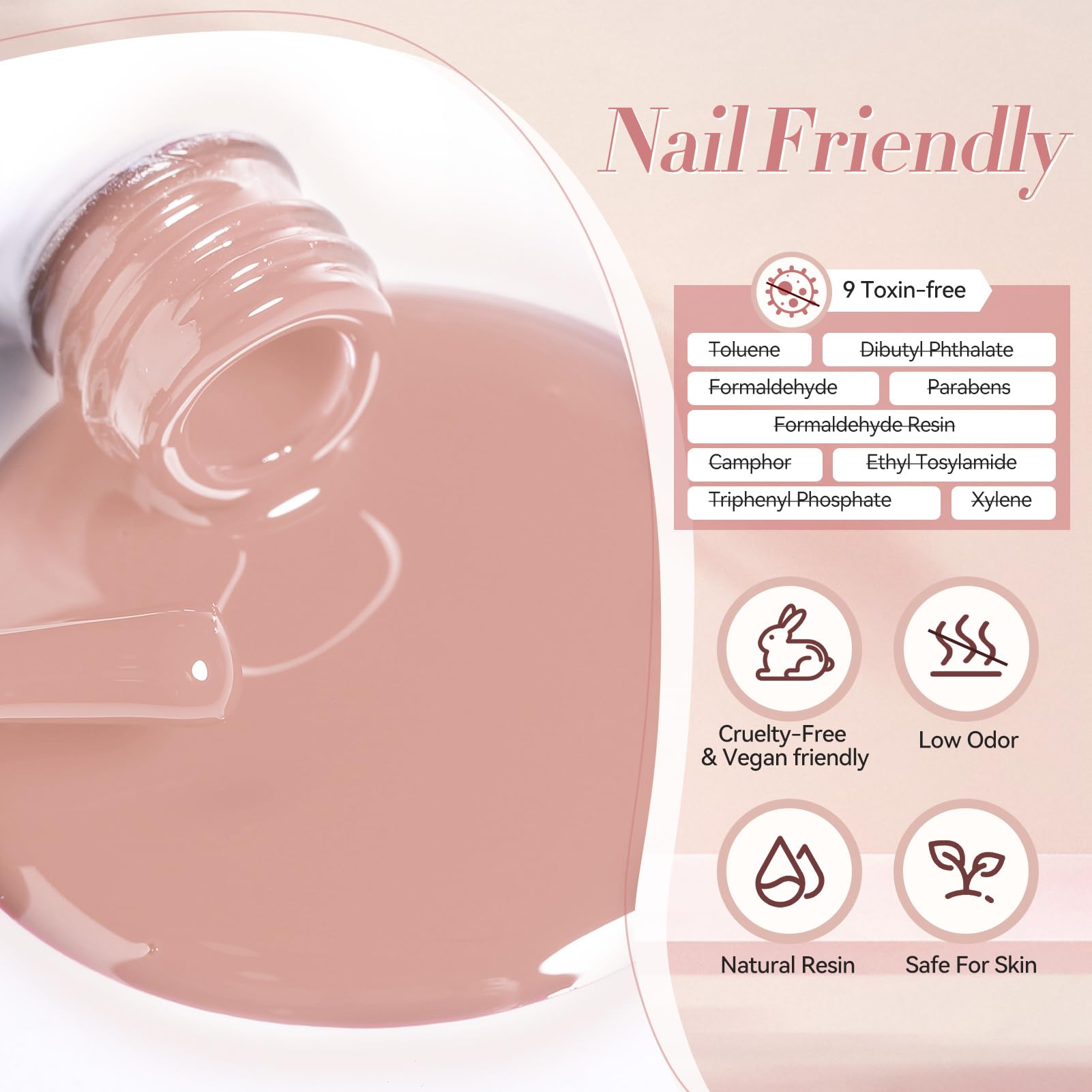 Born Pretty gift-ready nude pink polish as a seasonal option