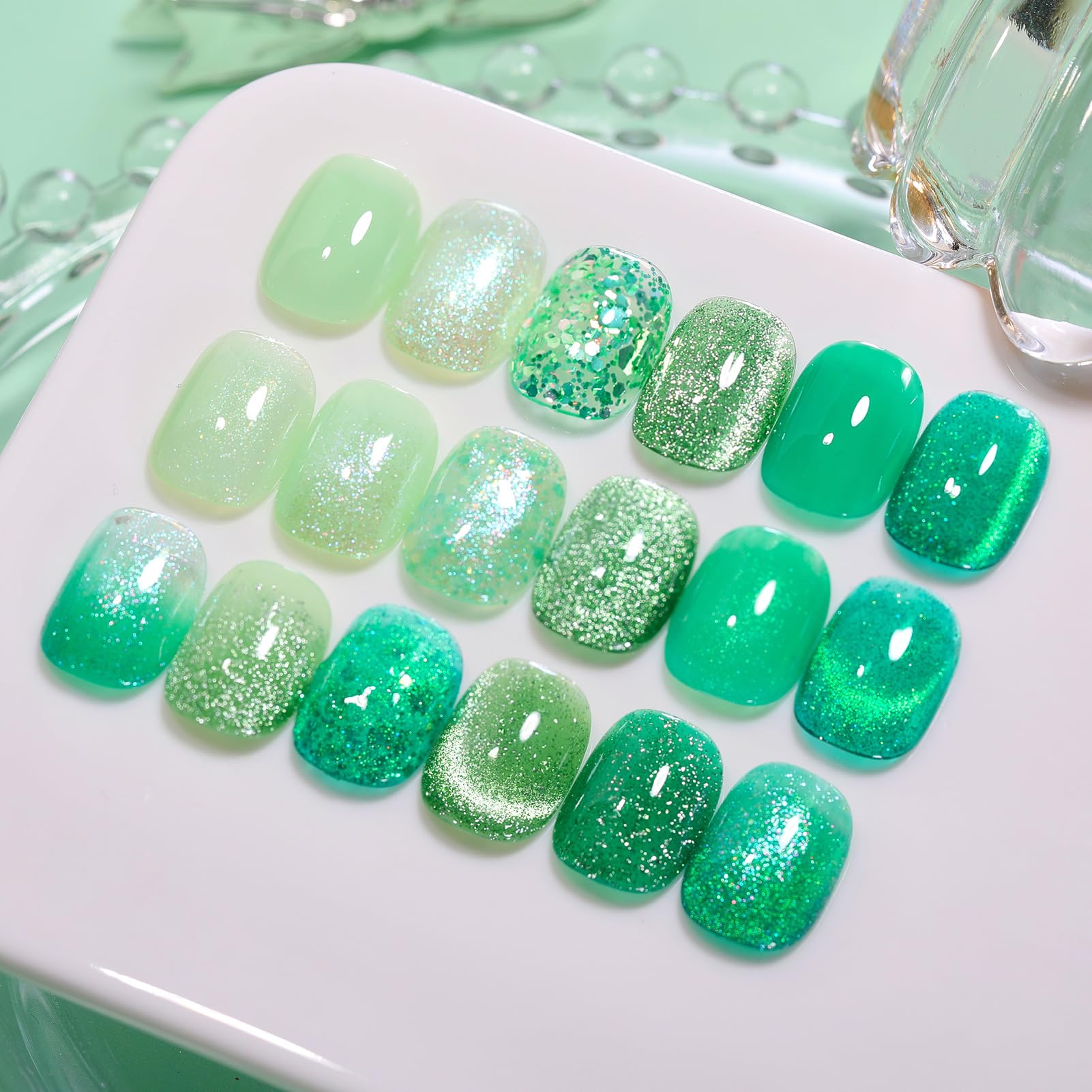 Born Pretty jelly transparent gel polish for translucent layering.