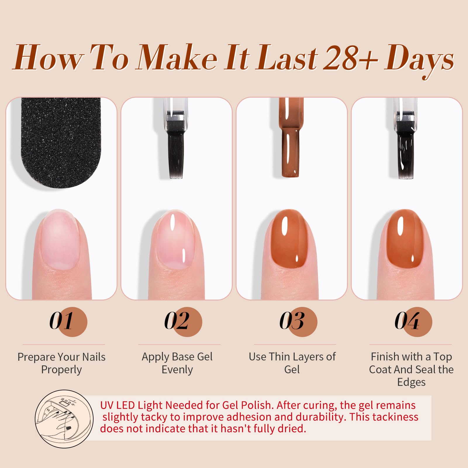 Born Pretty jelly gel nail polish clear translucent base for minimalist nail art