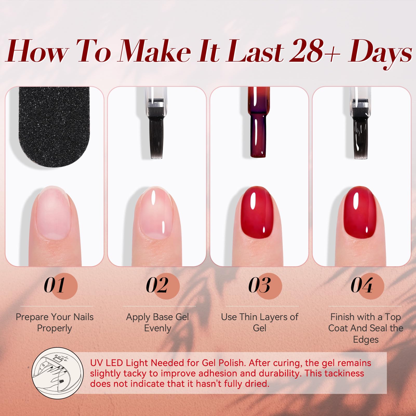 Born Pretty jelly gel nail polish packaging highlights a premium home manicure set.