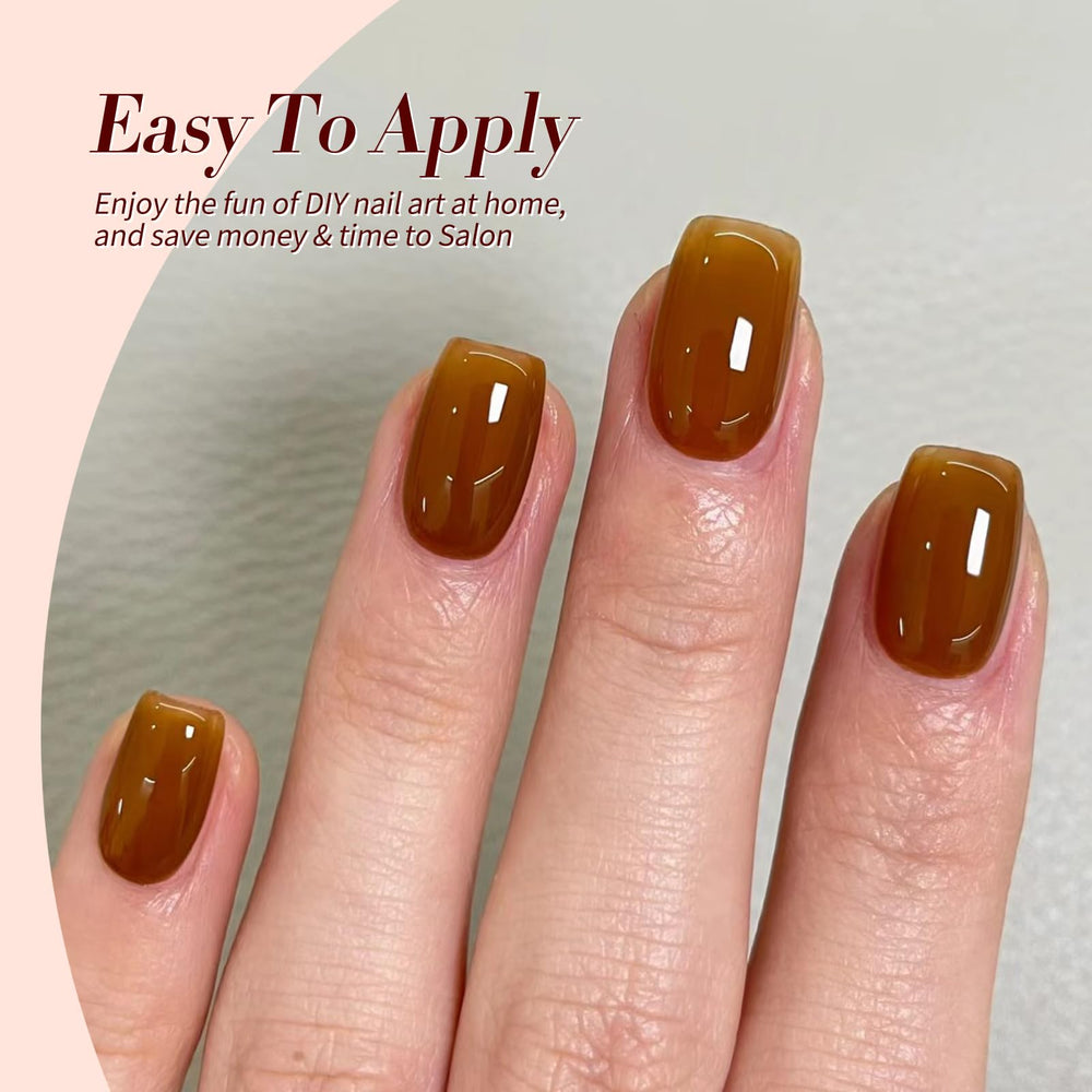 Born Pretty Jelly Gel Nail Polish Set Packaging for versatile at-home manis.