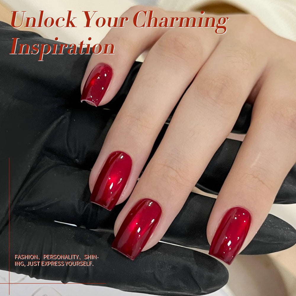 Born Pretty jelly glass bead texture close-up reveals translucent sparkle for spring-summer looks