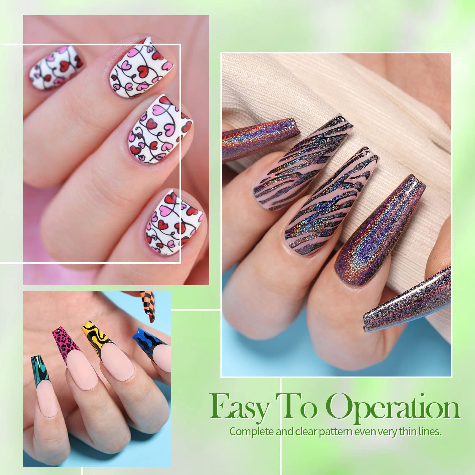 Born Pretty long-lasting stamping polish for durable nail art.