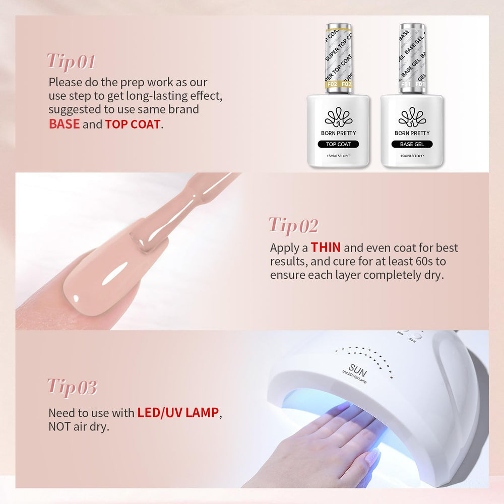 Born Pretty pink nude polish ideal for fashion-forward nails and gift ideas
