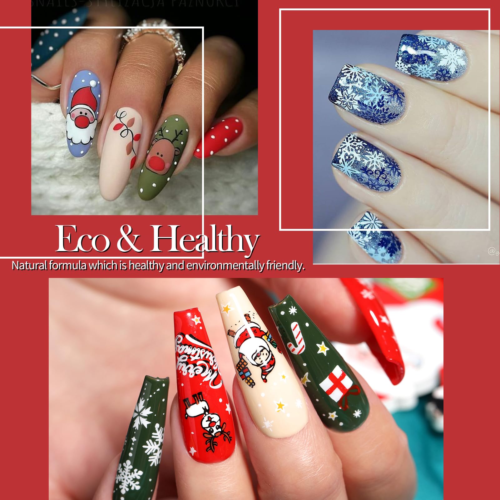 Born Pretty nail stamping tips image highlights proper plate application and quick stamping.