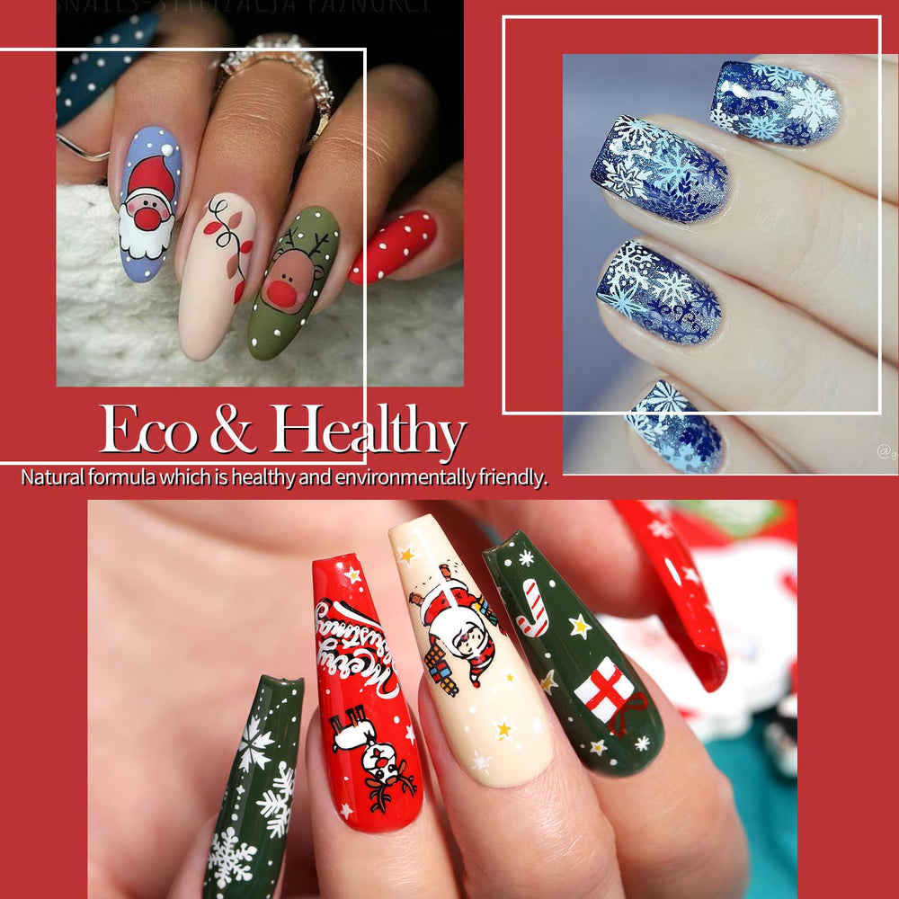Born Pretty stamping plate design example shows crisp patterns transferred onto nails